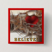 Kroon van Thorns en Heart Button (Voorkant)