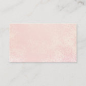 Kroon Vlinders Bloemen Douche Luier Raffle Informatiekaartje (Achterkant)