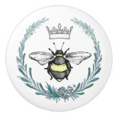 Kroonbijen met keramische knob keramische knop (Voorkant)