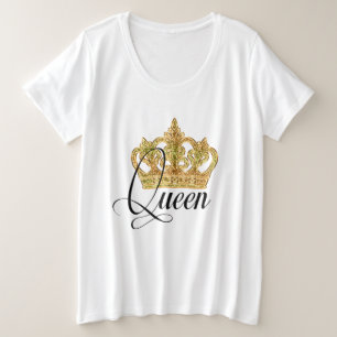 Kroonkoningin Grote Maat T-shirt