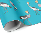 Kroonkranen Cadeaupapier (Rol Hoek)