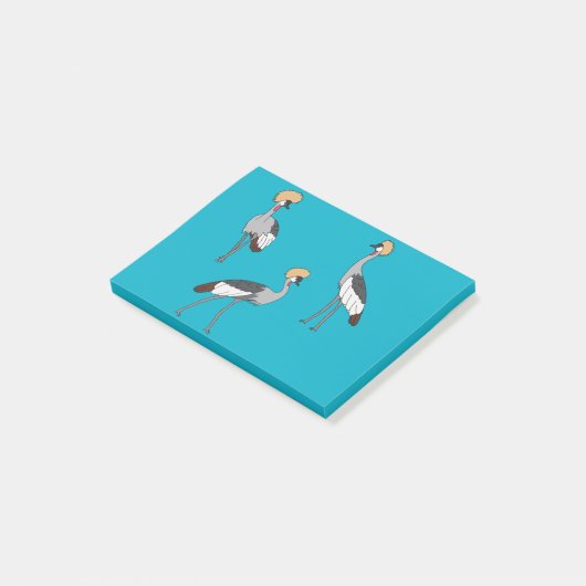 Kroonkranen Post-it® Notes (Schuin)