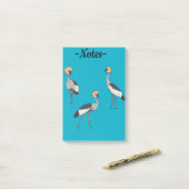 Kroonkranen Post-it® Notes (Op bureau)