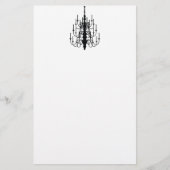 kroonluchter-briefpapier briefpapier (Voorkant)