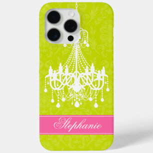 kroonluchter en Damask Pattern iPhone 15 Pro Max Hoesje