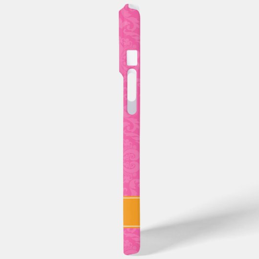 kroonluchter en Damask Pattern Case-Mate iPhone Case (Achterkant / Links)