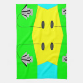 Kroonluchter keukenhanddoek (Verticaal)