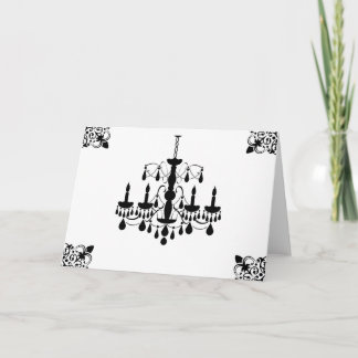 Kroonluchter Note Cards Kaart