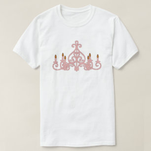 Kroonluchter Roze ~ PLUS MAAT tot 6x / t-shirt