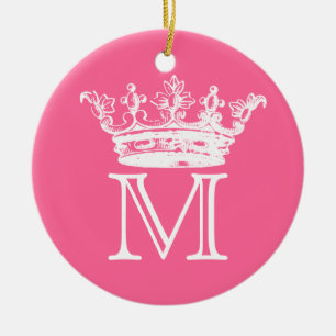 kroonmonogram keramisch ornament