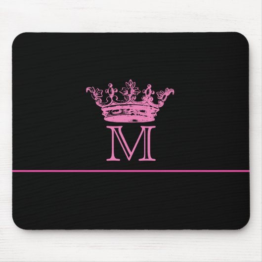 kroonmonogram muismat (Voorkant)
