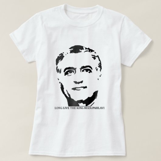 Kroonprins Reza Pahlavi Raglan T-shirt3276 T-shirt (Design voorkant)