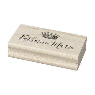 Kroonprinses Royal gepersonaliseerd Rubberstempel