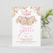 Kroonprinses Rozen Eerste Verjaardagsfeest Kaart (Staand voorkant)