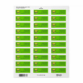  kroonschedel etiket (Full Sheet)