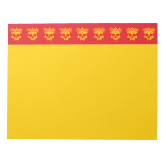 Kroonschedel Notitieblok (Voorkant)