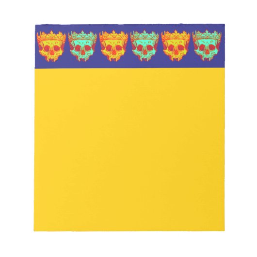 Kroonschedel Notitieblok (Voorkant)