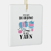 Krotseet Knitting Gifts Keramisch Ornament (Rechts)