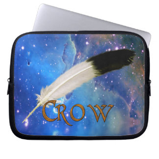 KROW Nat- en ruimteveer-laptophoes Laptop Sleeve