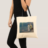 Kroyer - De kunstenaar en zijn vrouw op het strand Tote Bag (Voorkant (product))