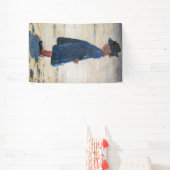 Kroyer - Klein meisje staand op het strand van Ska Spandoek (Insitu)