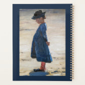 Kroyer - Petite fille debout sur Skagen Beach (Dos)