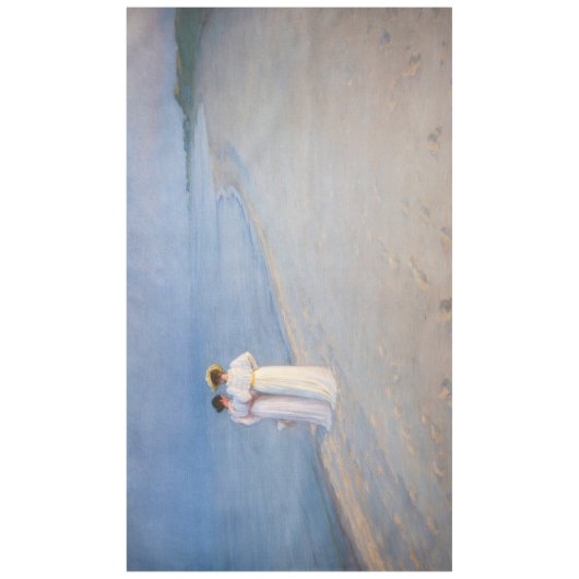 Kroyer - Summer Evening on Skagen Beach Tafelkleed (Voorkant)