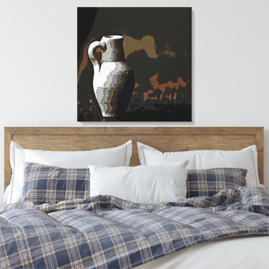 Krug Canvas Afdruk (Insitu (Slaapkamer))