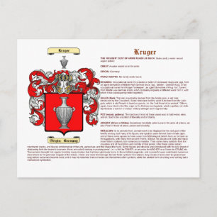 Kruger (betekenis) briefkaart