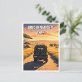 Kruger Nationaal Park Zuid-Afrika Briefkaart (Staand voorkant)
