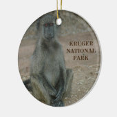 Kruger National Park Kerstsieraad Keramisch Ornament (Links)