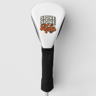 Kruid Kruid Baby Vintage Retro Typografie Shirt De Golfheadcover