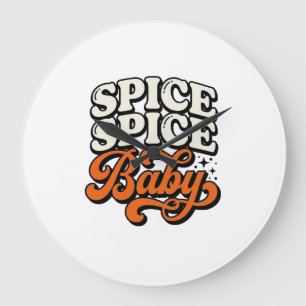 Kruid Kruid Baby Vintage Retro Typografie Shirt De Grote Klok