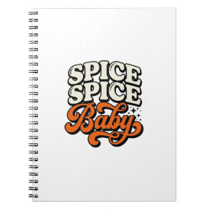 Kruid Kruid Baby Vintage Retro Typografie Shirt De Notitieboek