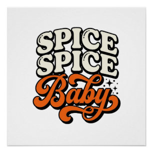 Kruid Kruid Baby Vintage Retro Typografie Shirt De Perfect Poster
