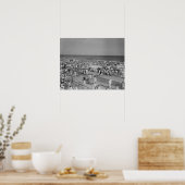 Kruid op strand poster (Keuken)