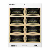 Kruid Spice U Pick Kleur Zwart Krijt Board Product Etiket (Full Sheet)