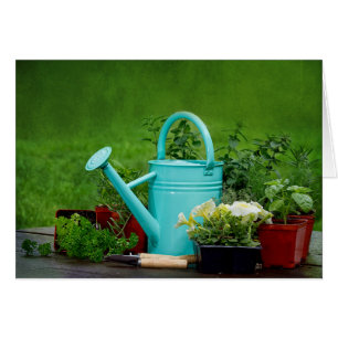 Kruiden/bloemen/Gardening - Blanco kaart