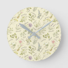 Kruiden en specerijen ronde klok