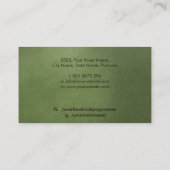 Kruiden en Tincturen Tekening Visitekaartje (Achterkant)