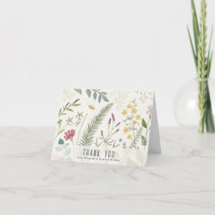 Kruiden en Wilde Bloemen Bedankkaart
