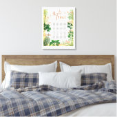 Kruiden Primer Canvas Print (Insitu (Slaapkamer))