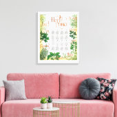 Kruiden Primer Canvas Print (Insitu (Woonkamer))