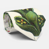  kruiden specerijen, zwart Plant Stropdas (Opgerold)