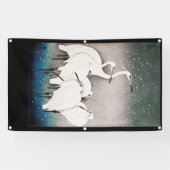 KRUIDENBanner IN SNEEUW JAPANS Spandoek (Horizontaal)