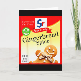 Kruidenbrood Specerijen Groepskostuum Familie Matc Kaart