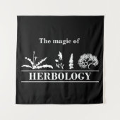 kruidendokter in de kruidengeneeskunde wandkleed (Voorkant)