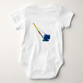 KRUIDENEXPLOITANT COLORFUL KINDER EXPLOITATIEMENGI ROMPER (Achterkant)
