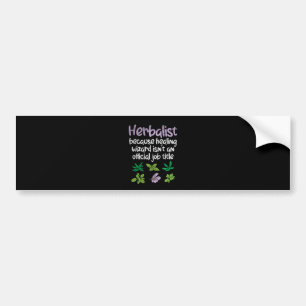 Kruidenier Kruiden Grappig Bumpersticker