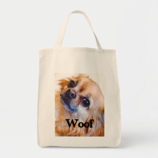 kruidenierszak van Chihuahua Tote Bag (Voorkant)
